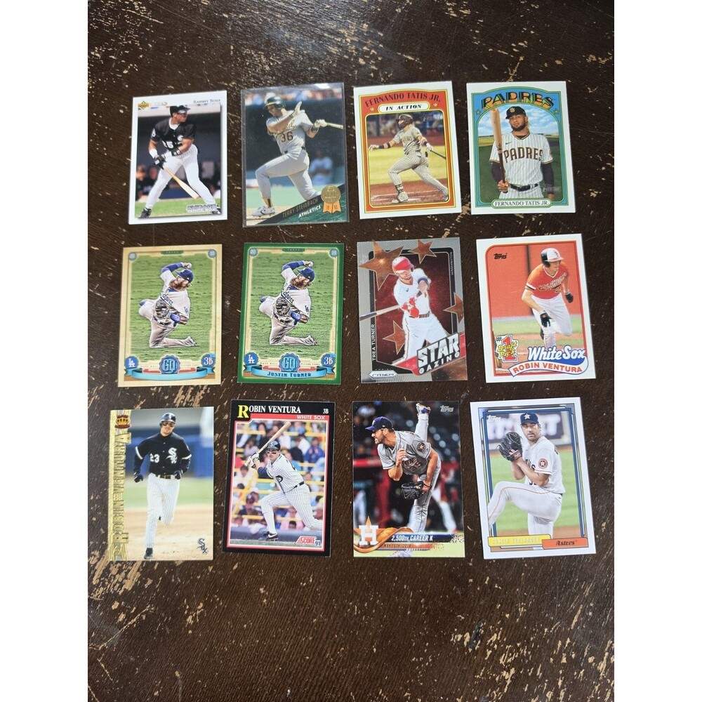 Baseball Cards Lot 200 NM ALL STARS w/ Griffey Jr 1996 A Cut Above Complete Set - Picture 7 of 16